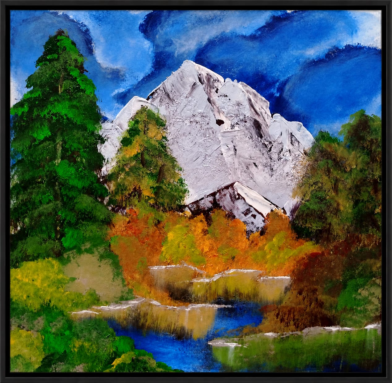Folk and landscape art